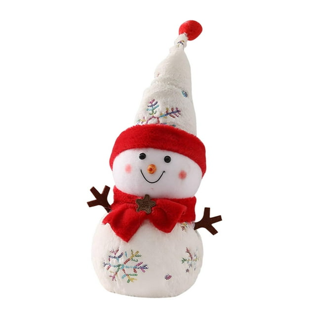 Decoración navideña Muñecos de nieve, Decoraciones navideñas de muñeco de nieve, Manualidades Decoraciones navideñas de muñecos de nieve para