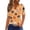 25# Orange, variant on Halloween Shirt Womens Patterns Halloween Party T Shirt V Neck Short Sleeve Beige XL