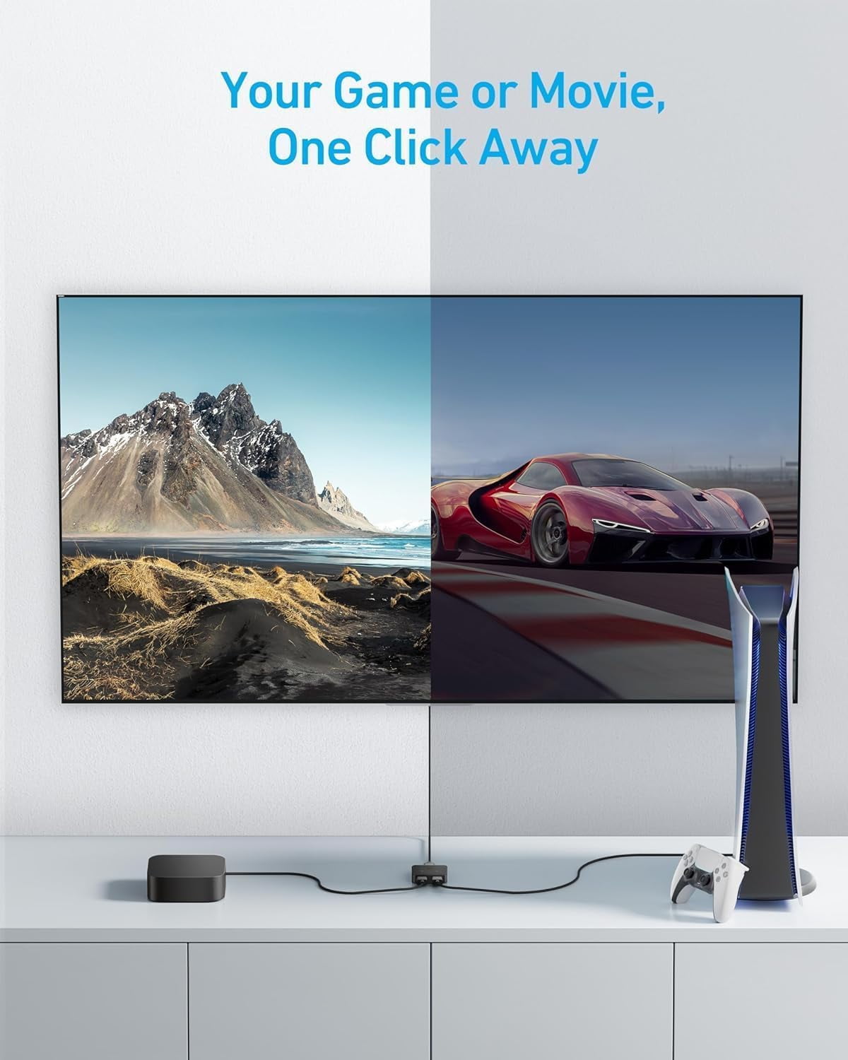 Anker HDMI Switch, 4K@60Hz HDMI Switcher