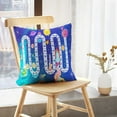 thumbnail image 5 of LALILO Throw Pillow Covers Space Adventure Children Board Game Adventure Cushion Cover 18" x 18", 2 Pack, 5 of 6