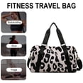 thumbnail image 4 of Mochila de viaje con estampado de vaca, bolsas de deporte y fin de semana, bolsas de gran capacidad para hombres y mujeres, impermeables y a prueba de polvo, 4 of 9