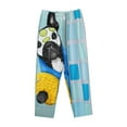 thumbnail image 4 of Sigee French Bulldog Dog in a Bathtub Print Women's Soft Pajama Pants - Breathable and Comfortable Lounge Sleep Bottoms with Elastic Waistband and Pockets-Medium, 4 of 9