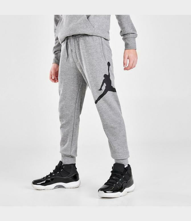 grey jordan track pants
