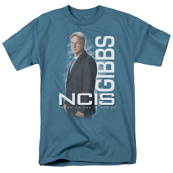 Ncis Gibbs Standing Adult 18/1 T-Shirt Slate