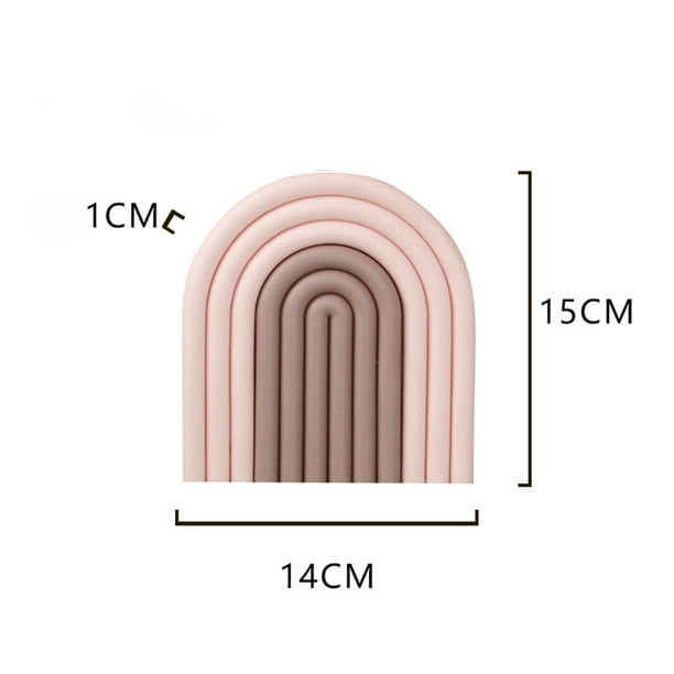 Tapete para taza de mesa para evitar resbalones, mantel individual para evitar resbalones, mantel individual aislante, hecho a mano con cuidado