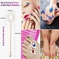 thumbnail image 2 of USB UV LED Nail Lamp – 16W Mini Nail Lamp Dryer for Gel Nails, 8 UV/LED Beads, Flexible Gooseneck Cord, 60s Curing Time, Portable Gel Nail Polish UV LED Nail Light for Travel and Home Pink, 2 of 7
