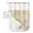 Beige, variant on No Hook Shower Curtain with Snap in Liner, Christmas Elk Snow Covered Forest Snowscape Watercolor Hotel Shower Curtains for Bathroom, Washable Shower Curtain Liner Set with Mesh Top Window, 72”x78”