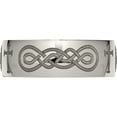 thumbnail image 3 of Titanium Polished Cross Laser Design 8mm Band (Size 10.5) Made In China tb2p-10.5, 3 of 5