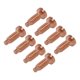 thumbnail image 2 of 8 Uds Tornillo Carcasa Trasera De Reloj De Acero Inoxidable Brillar Accesorio Oro Rosa, 2 of 10
