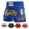 thumbnail image 5 of Skymirror Muay Thai Boxing Shorts Women Men Training Fighting Kickboxing Trunks Wide Elastic Waistband Embroidery Pattern Boxing Shorts, 5 of 8