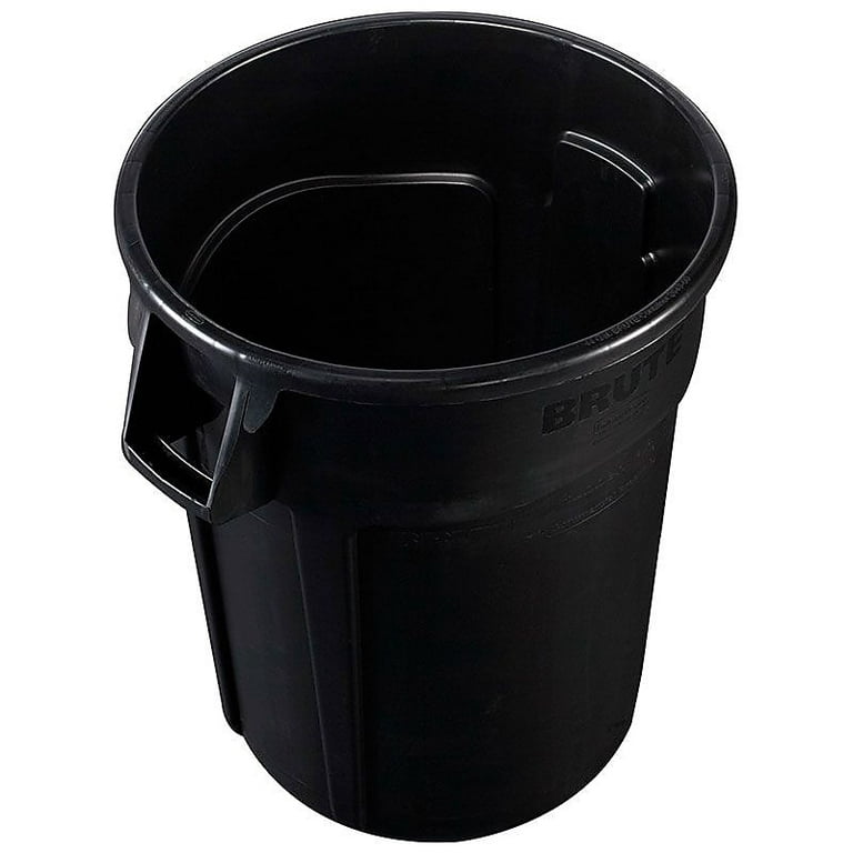 RaceMates Large Trash Can Waste Receptacle with Swinging Lid