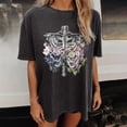 thumbnail image 4 of Camiseta de mujer Camisetas de esqueleto Camiseta de manga corta divertida Camiseta estampada Tops Blusa Regalo para mujer Fridja  zx2208, 4 of 6