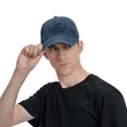 thumbnail image 3 of Chancla Survivor Adult Adjustable Classic Washed Casquette Cap Hat Baseball Cap For Man For Woman, 3 of 5