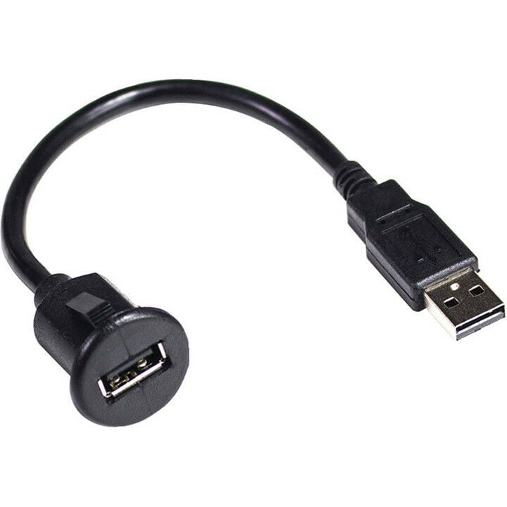 PAC USBDMA6 6ft USB Extension Cable with 2 Mounting Brackets