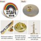 thumbnail image 4 of Rainbow Pins, Round Rainbow Pride Brooch, Lgbtq Badge Lapel Pins, Gay Pride Pin Brooch For Clothing Scarves Suit, 4 of 4
