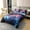 Purple Red, variant on 100% Cotton Western Dragon Duvet Cover Full,Magical Animal Comforter Cover,Red Blue Lightning Bedding Set,War Galaxy Bed Set（No Comforter）