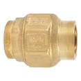thumbnail image 1 of válvula check resorte 3/4 de pulgada dorado coflex, 1 of 5
