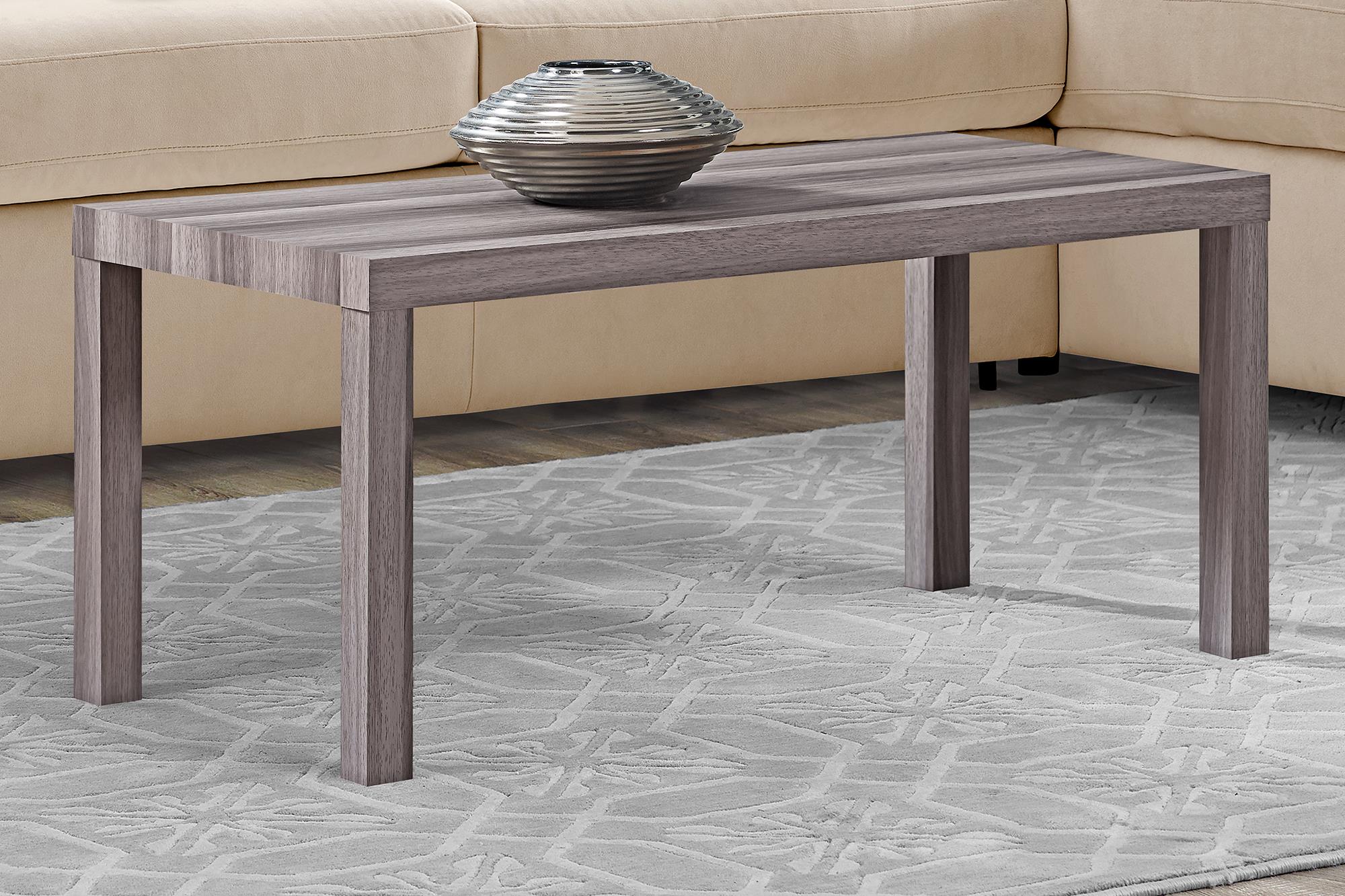 Mainstays Parsons Coffee Table Rustic Oak On Sale