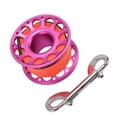 thumbnail image 1 of Fishing Line Reel, 30m / 98.43ft Aluminum  Diving Reel Aviation Multi Purpose Finger Spool With Double Ended Hooks, 1 of 7