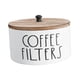 thumbnail image 3 of Contenedor de almacenamiento para portafiltros de café, caja de almacenamiento, madera, a prueba de polvo, contenedor para filtros de café,, 3 of 9