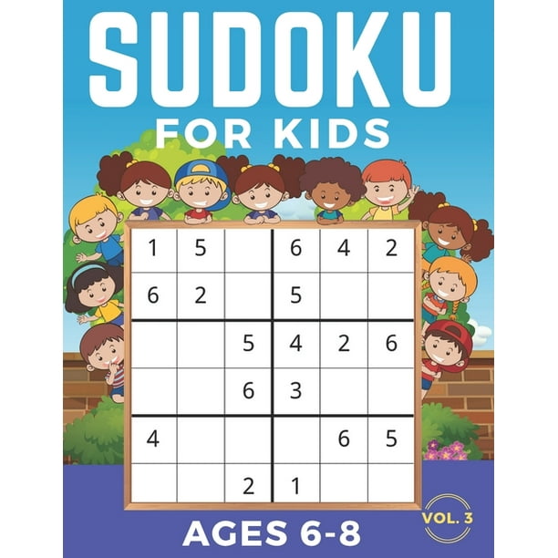 Sudoku For Kids : Sudoku 6x6 Volume 3, Level: Easy, Medium, Difficult with of games. (Paperback) - Walmart.com