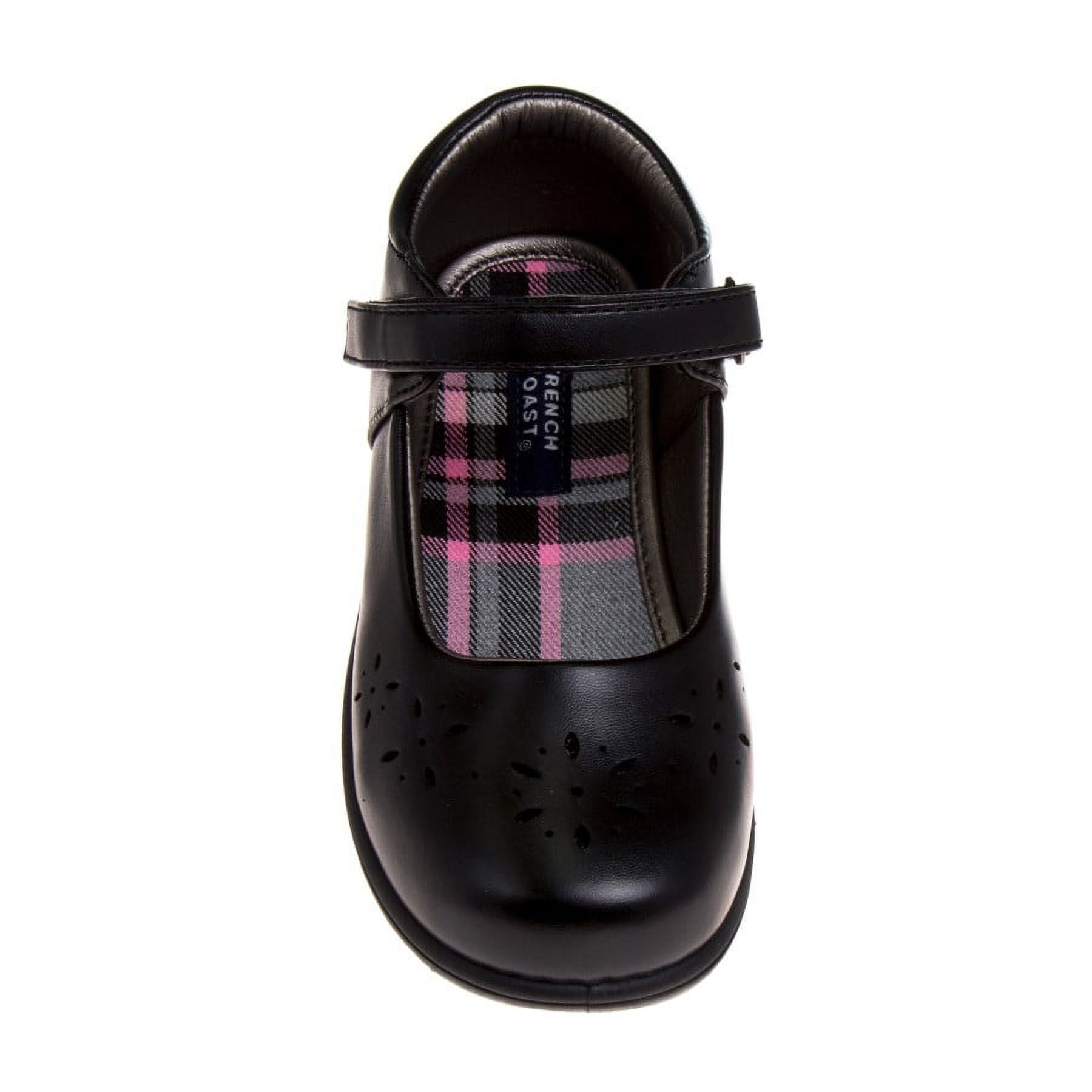 French Toast Girls School Shoes - Black, Size  10