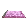 thumbnail image 2 of Ahgly Company Indoor Rectangle Abstract Purple Modern Area Rugs, 3' x 5', 2 of 4