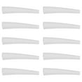 Ficarrico 10pcs Tweezers Protective Covers AntiDust NonSlip Eyelashes