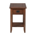 thumbnail image 2 of Jofran Mission Oak Chairside Table, 2 of 3