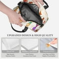 thumbnail image 3 of Uemuo Black African Woman Printed Lunch Bag Lunch Box Reusable Insulated Lunch Tote Bag, Leakproof Thermal Cooler Sack Food Handbags Case High Capacity, 3 of 5