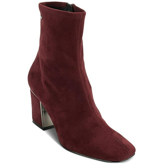 DKNY Cavale Women's Boots Bordeaux Size 10 M