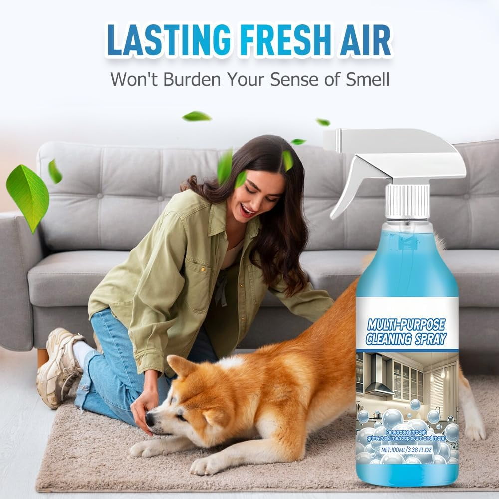 Spray Splash Cleaner, 2026 New Upgraded Multi-Purpose Splash Foam Spray for Kitchen Countertop and Oven Cleaning