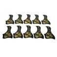 thumbnail image 1 of Acoustic Guitar Pickguard, 10Pcs Easy To Use Self Adhesive Guitar Pick Guards  For Guitarist For Maintenance Gold, 1 of 8