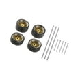 thumbnail image 1 of 1:64 Scale Diecast Racing Model Car Wheel & spare tire wheel combo Tire Set Accessories Style G, 1 of 9