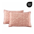 thumbnail image 2 of Better Homes & Gardens Floral Matelassé Pillow Shams, Standard, Pink Rose, 2 Pack, 2 of 7