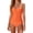 Orange, variant on Staron Women's One Piece Swimsuit Solid Color Backless Criss Cross Strap Bikini with Removable Padded Bra High Cut Monokini for Beach Vacation, Orange M