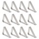 thumbnail image 2 of 12 Pcs Stainless Steel Tablecloth Clip,Non-Slip Adjustable Table Cover Clamps Clip Table Cloth Holde, 2 of 5