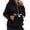 Black, variant on Bmisegm Women's Fashion Hoodies & Sweatshirts Autumn Winter Thick Hoodie Large Pocket Solid Color Pet Hoodie Sweatshirt Womens Sweatshirts