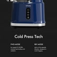 thumbnail image 4 of SiFENE Extracteurs de Jus à Pression à Froid 200 W, Grande Ouverture de 83 mm pour Aliments Entiers, Extracteur à Mastication Lente, Rendement Élevé, Bleu, 4 of 8