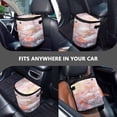 thumbnail image 7 of Qxltty Butterfly Gardens Car Trash Can with Lid Vehicle Backseat Hanging Leak Proof Storage Bin, 7 of 7