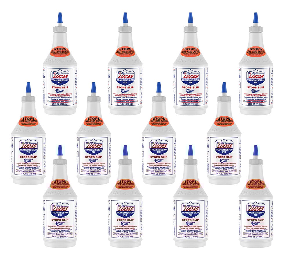 (12 Pack) Lucas Oil 10009 Transmission Fix - 24 Ounce