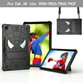 thumbnail image 2 of Allytech Case for Samsung Galaxy Tab S6 Lite 10.4" 2020/2022 Model (SM-P610/P613/P615/P619), Rugged Case with Hidden Kickstand & Adjustable Shoulder Strap, Silicon Edges Shockproof Case, Black, 2 of 6