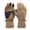 Khaki, variant on Eoperou 1 Pair Winter Men Sport Gloves Camouflage Plush Lining Anti Slip Palm Full Fingers Gloves for Cycling Camping Hunting Fishing