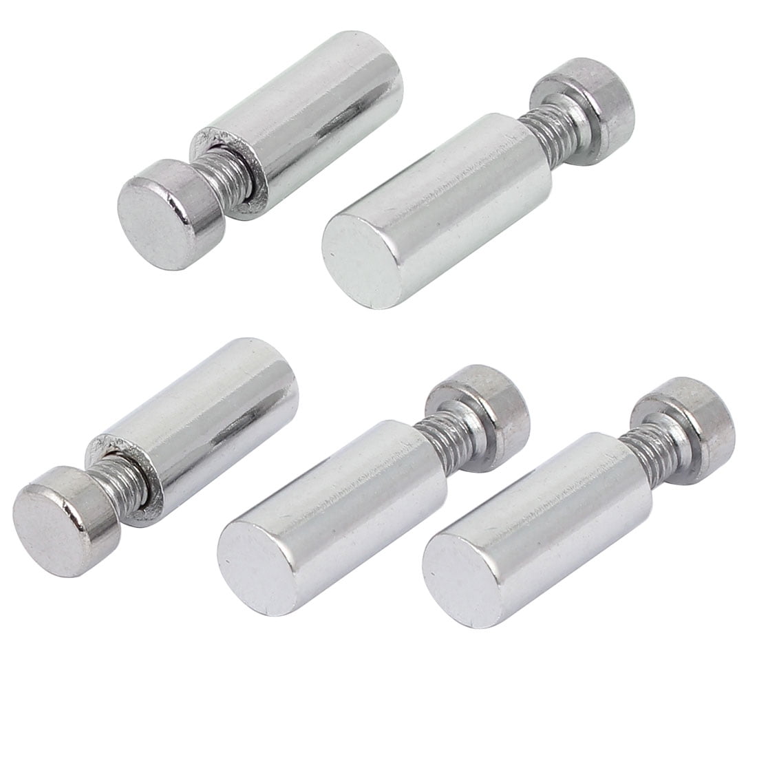 Uxcell 8mmx17mm Acrylic Glass Standoffs Fixing Bolts Screws Sign