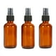 thumbnail image 1 of Botellas de spray de vidrio ámbar de 50ml con bomba de niebla, ideal para viajes y cuidado personal – Pack de 3, 1 of 6