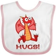 thumbnail image 3 of Inktastic Dragon Hugs Boys or Girls Baby Bib, 3 of 4