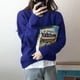 thumbnail image 5 of Suéteres Lucyever de otoño e invierno de color liso para mujer, moda coreana, jerseys holgados de punto, jerseys de manga larga con cuello redondo para mujer, 5 of 5