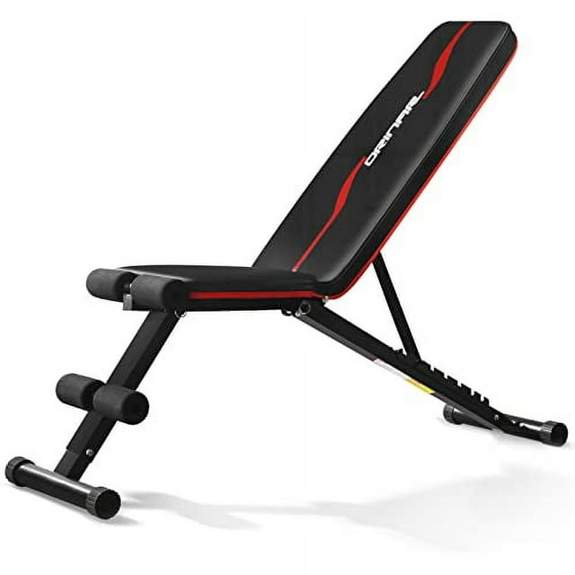 Orinar Banc de Musculation, Bancs d'Entraînement de Force Ajustables pour Tout le Corps, Bancs de Gym pour Exercice d'Inclinaison et de Déclin