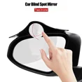 thumbnail image 4 of 2Pcs Car Mirror 360 Degree Adjustable Wide Angle Side Rear Mirrors Blind Spot Snap Way for Parking Auxiliary Rear View Mirror 2PCS B, 4 of 6