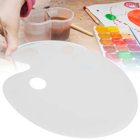 Fosa Palette Acrylic Painting Palette Clear Oval Paint Tray Mixing Color Paint Pallet School Art Supplies Art Supplies Walmart Canada